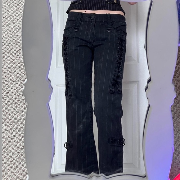 TRIPP NYC PINSTRIPE PANTS - Picture 2 of 4